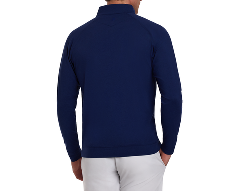 Auburn University Westland Quarter-Zip: Navy