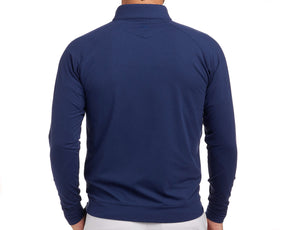 Yale Golf Course Westland Pullover: Navy