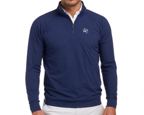 Yale Golf Course Westland Pullover: Navy