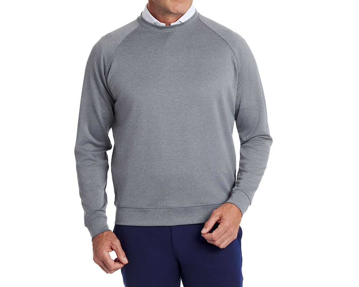 The Betts Pullover: Heathered Charcoal