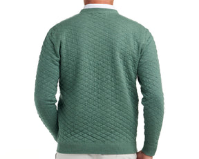 Holderness & Bourne The Ward Dark Green Crewneck Sweater