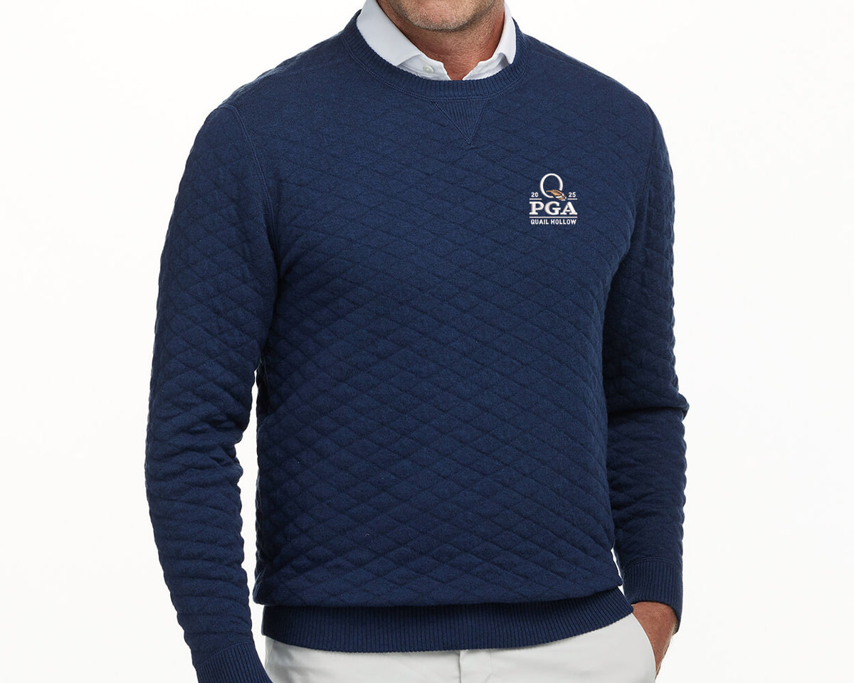 2025 PGA Championship Heathered Navy Ward Sweater