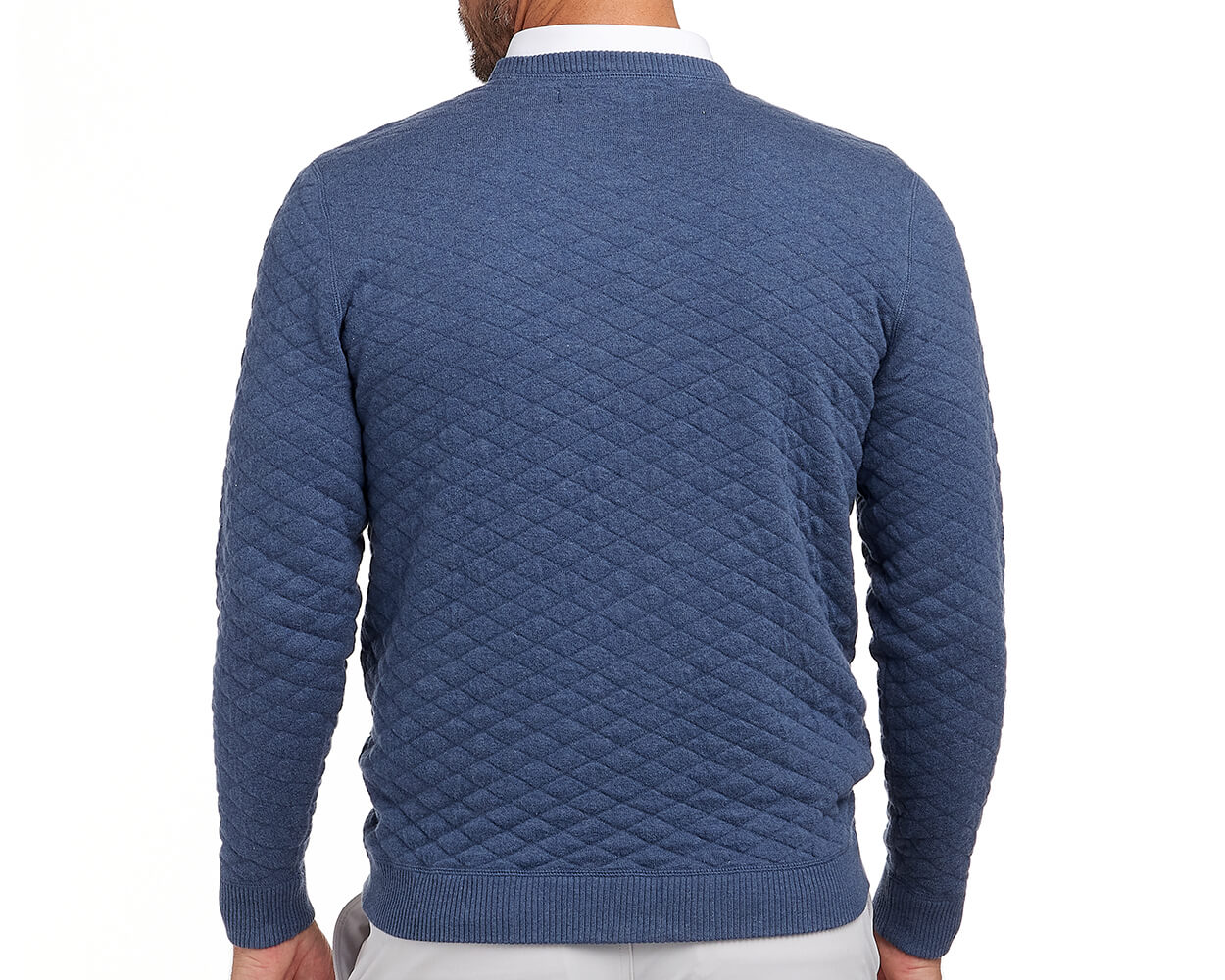 The Ward Sweater: Heathered North Sea