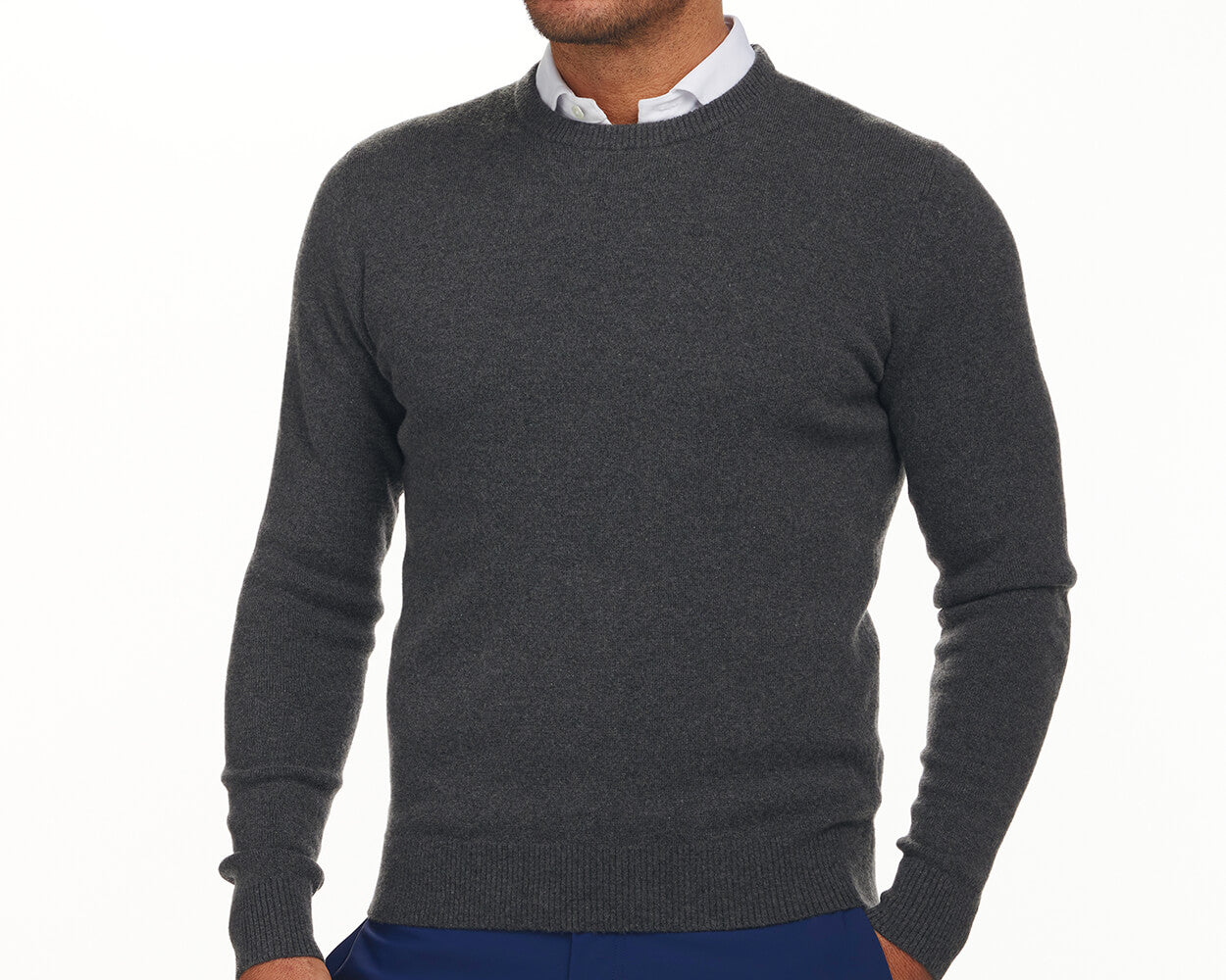 The Sargent Sweater: Heathered Charcoal