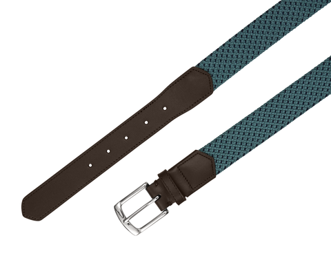 The Fischer Belt: Dark Harbor & Navy Basketweave