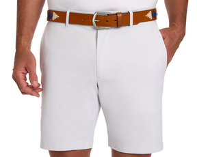 The Barker Belt: Chestnut/Dune/Navy