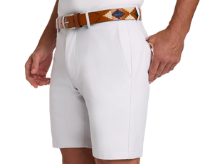 The Barker Belt: Chestnut/Dune/Navy