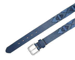 The Barker Belt: Navy/Slate/Navy