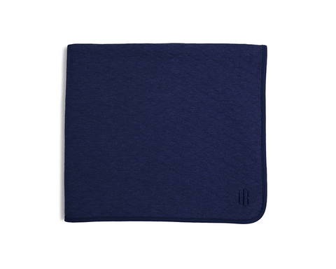 The Van Pelt Blanket: Heathered Navy