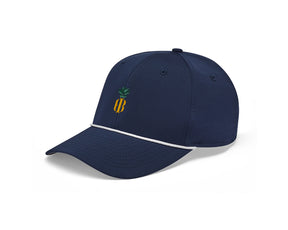 The Performance Rope Hat: Navy with Pineapple Icon