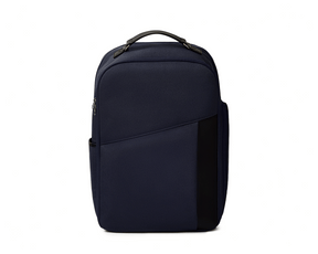 The Broughton Backpack: Navy Ballistic - White Embroidery