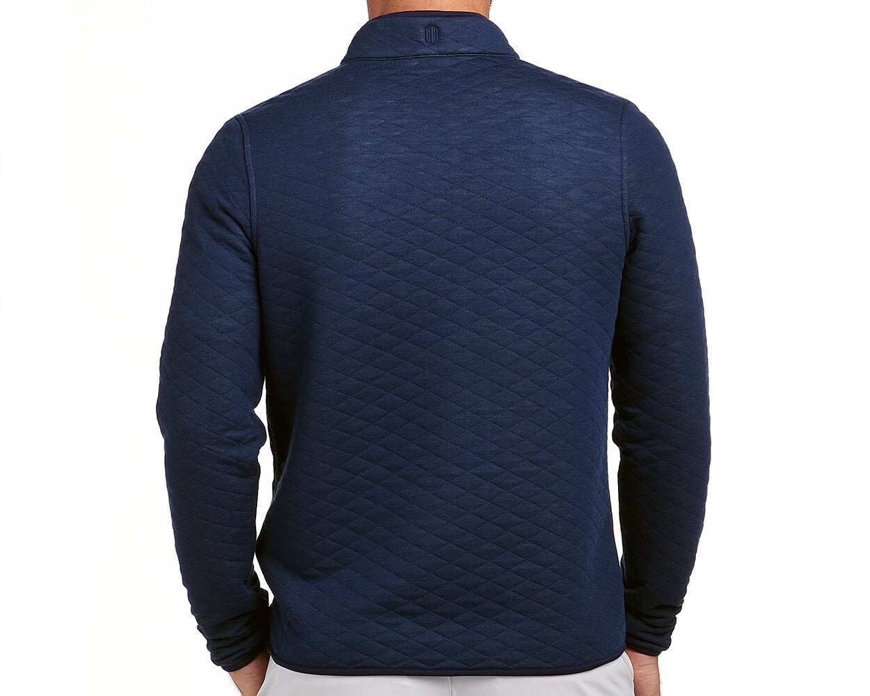 The Sullivan Pullover: Heathered Navy