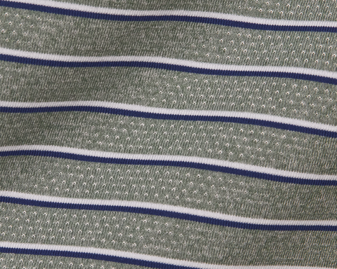 The Springer Shirt: Heathered Ivy/White/Navy