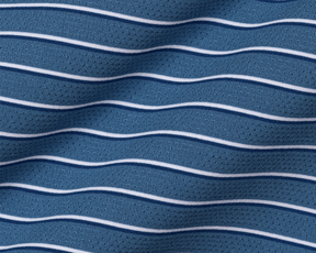 The Springer Shirt: Pacific Blue/White/Navy