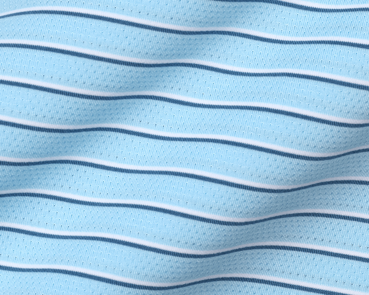 The Springer Shirt: Vista Blue/White/Pacific Blue