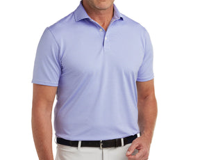 The Gresham Shirt: Lavender/Navy/White