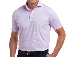 The Simmons Shirt: White/Aberdeen Blue/Scotch Pink