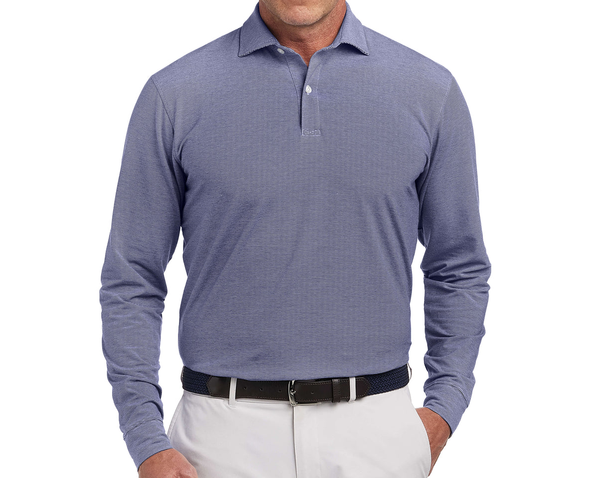 The Harvard Shirt: Navy & White