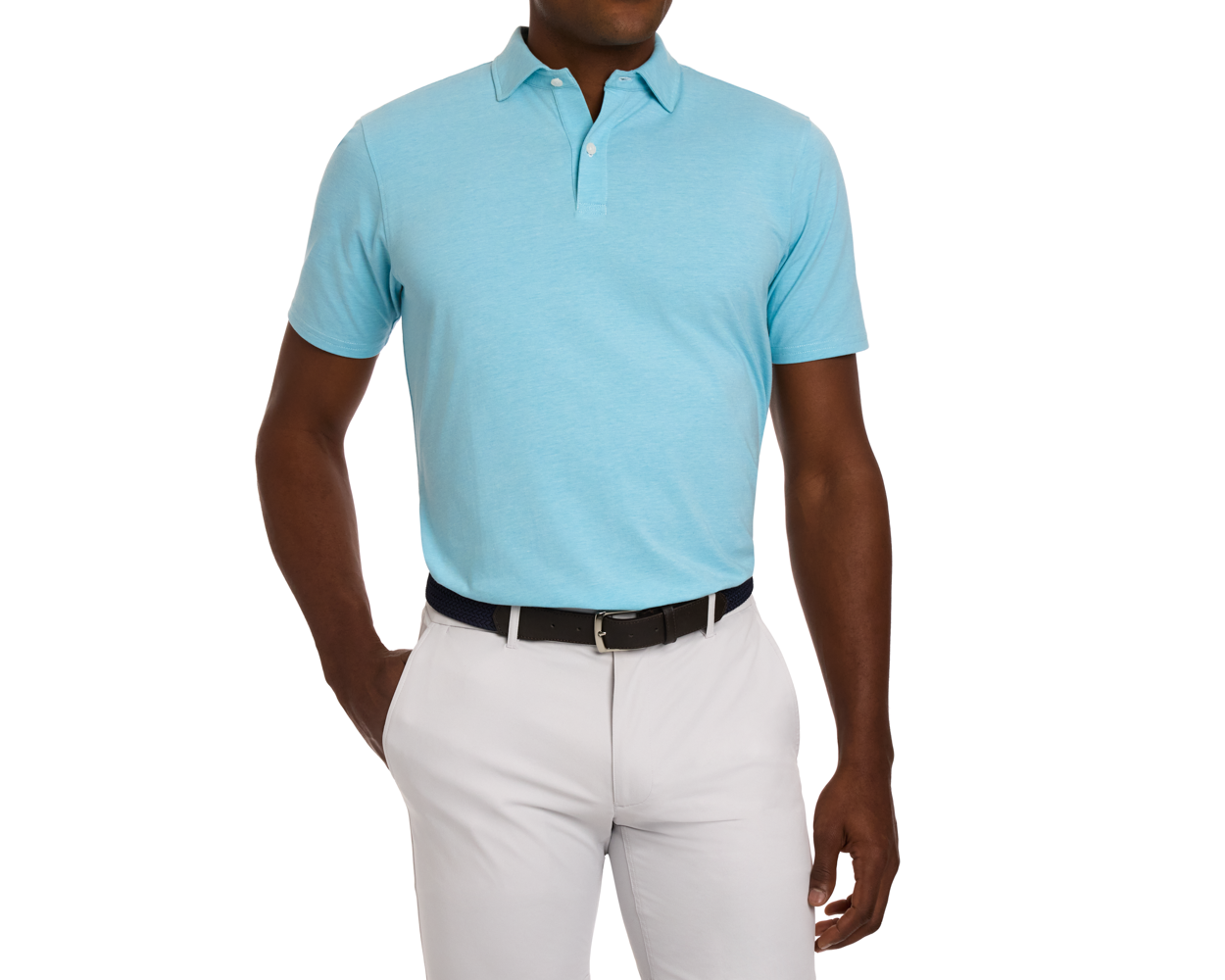 The Hatcher Shirt: Harbor & White