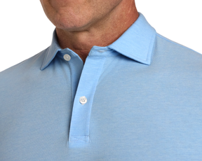 The Hatcher Shirt: Vista Blue & White