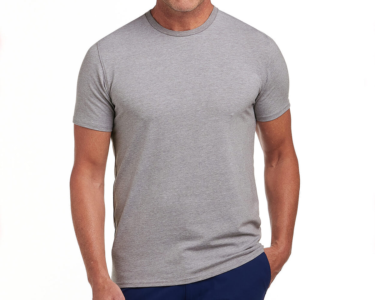 The Mason T-Shirt: Heathered Gray