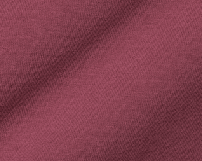 Close-up of The Mason T-Shirt: Cabernet, showcasing its fine knit texture made from luxurious Peruvian pima cotton, highlighting comfort, style, and durability.