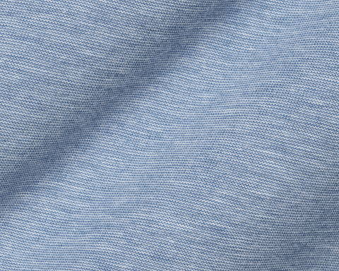 The Hatcher Shirt: Pacific Blue & White