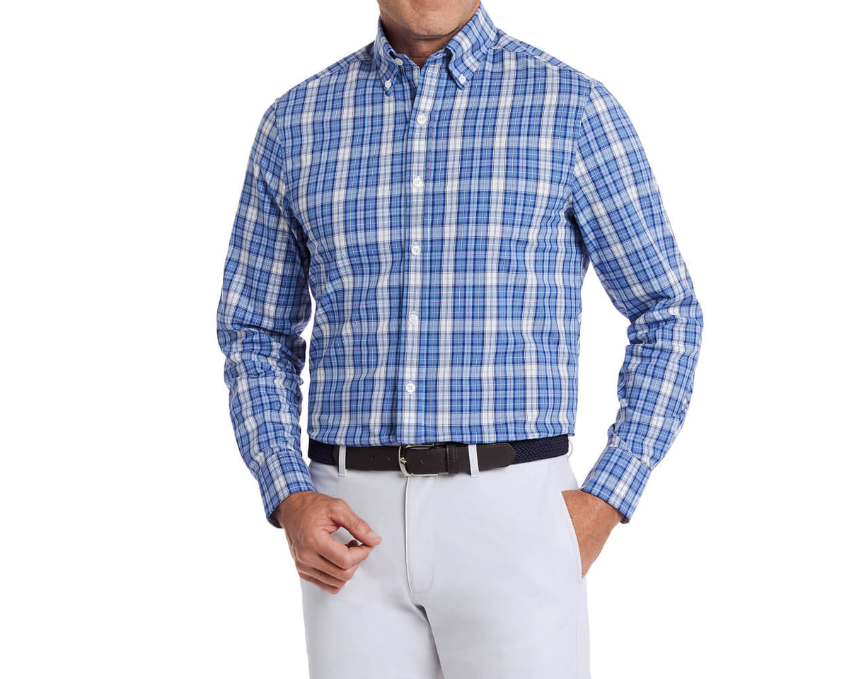 The Andrews Shirt: Aberdeen Blue