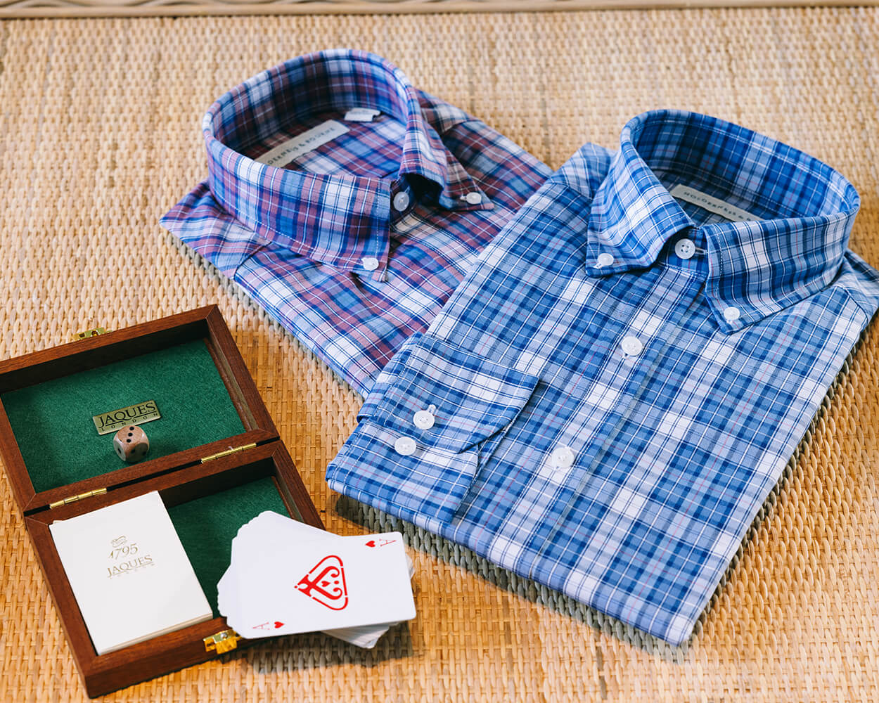 The Andrews Shirt: Aberdeen Blue