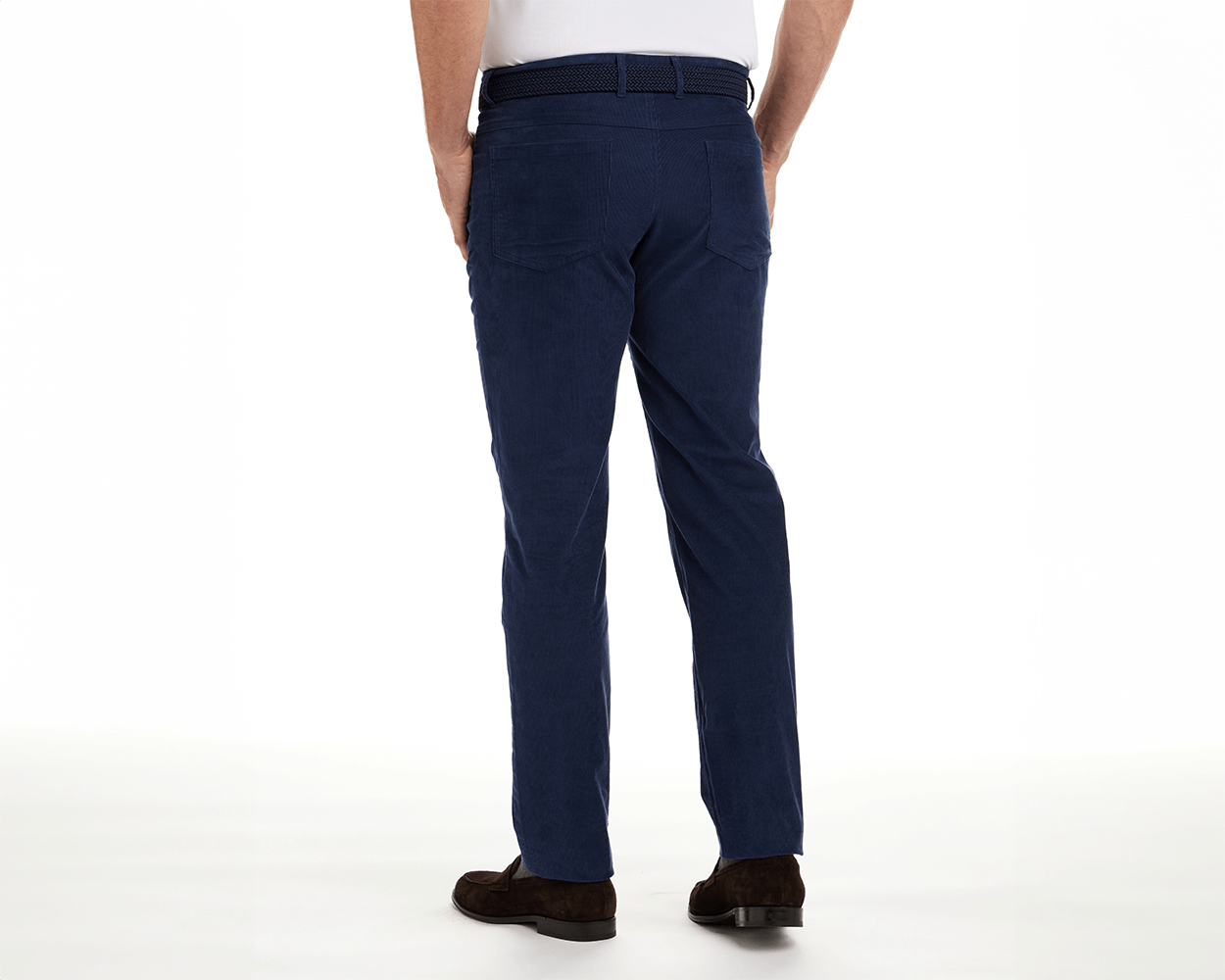 The Baxter Pant: Navy 32" Length