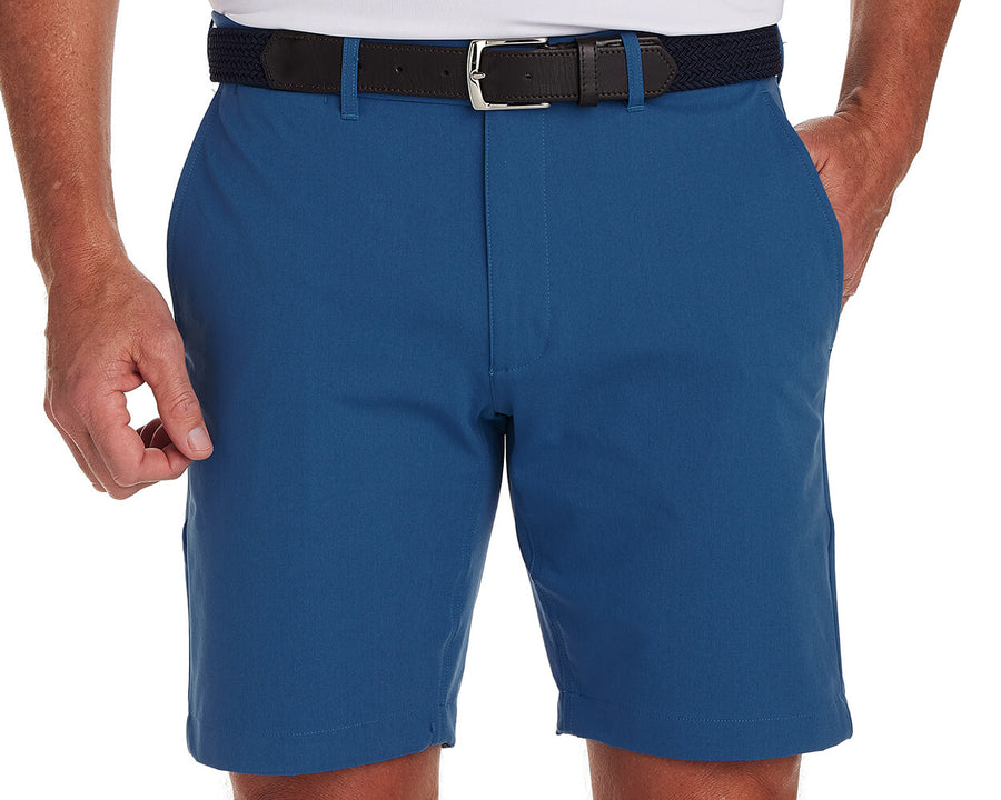 Men's Blue Golf Shorts | Holderness & Bourne