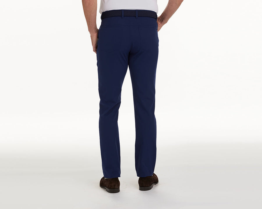 Navy Blue Golf Pants 32" Length Holderness & Bourne