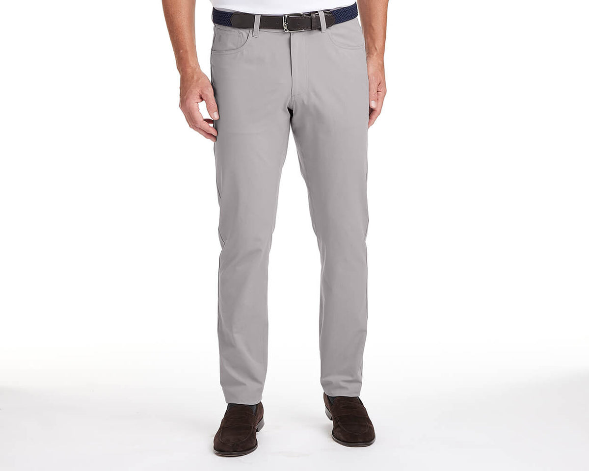 The Parker Pant: Gray 30" Length