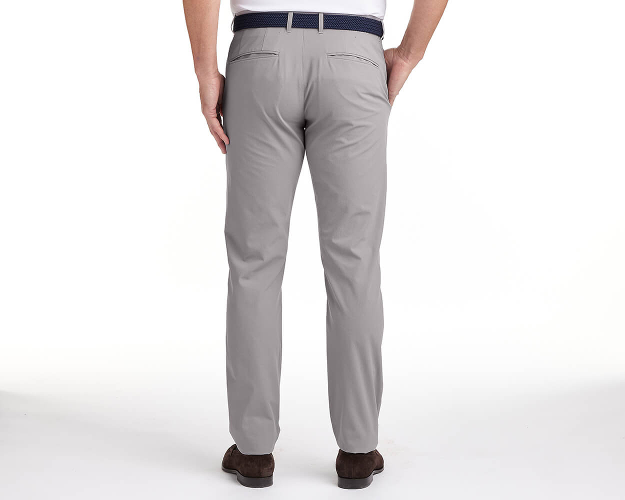 The Garvey Pant: Gray 32" Length