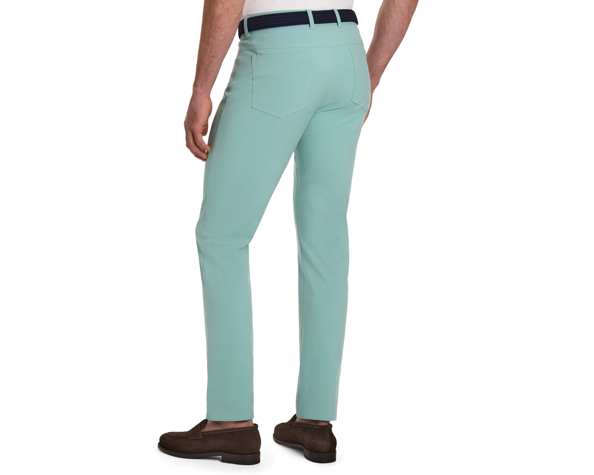 The McDaniel 5 Pocket Pant: Cascade Green
