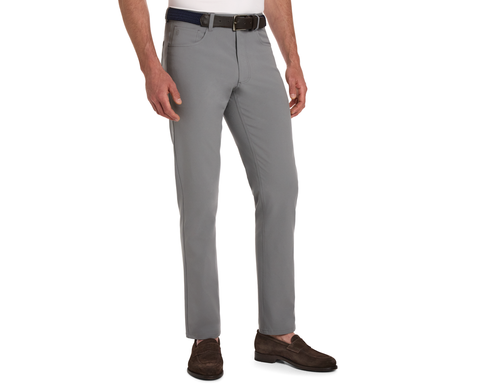 The McDaniel 5 Pocket Pant: Light Gray