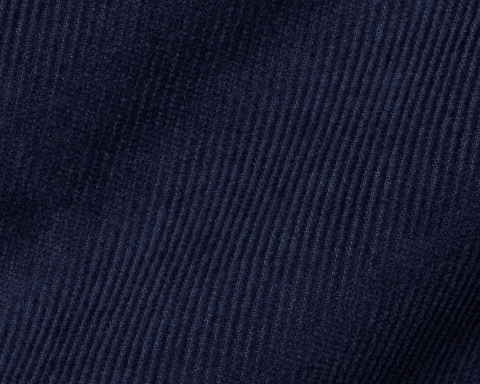 Men's Navy Blue Corduroy Pants -  30" Length Material