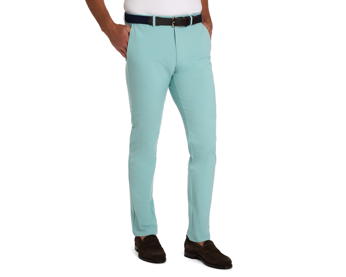The Anson Pant: Cascade Green 32" Length