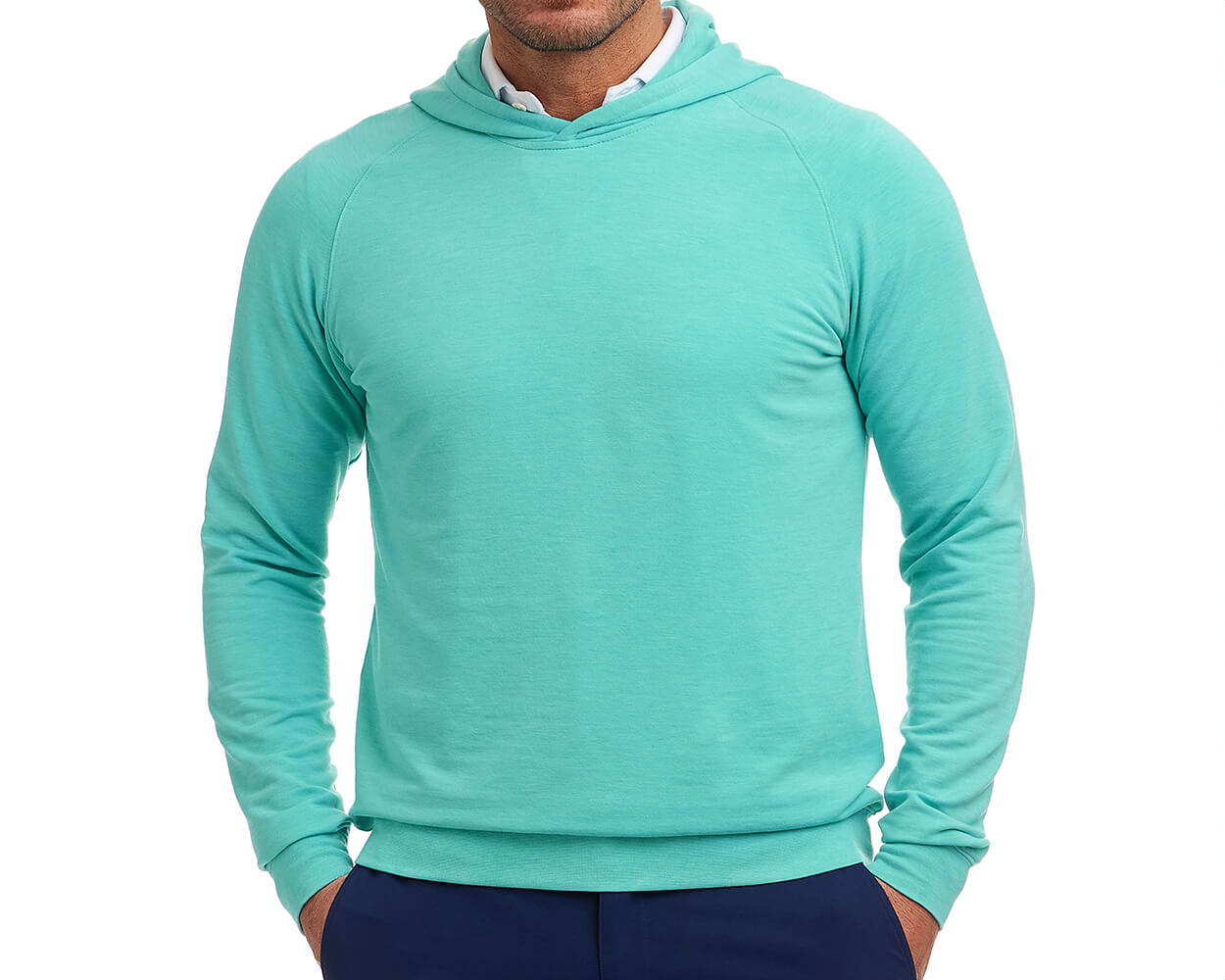 Holderness & Bourne The Lawson Men’s Teal Hoodie