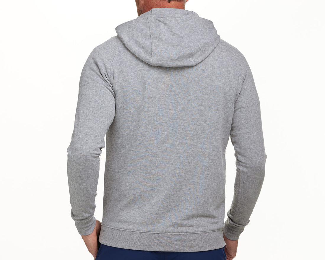 Men's Light Gray Hoodie Holderness & Bourne