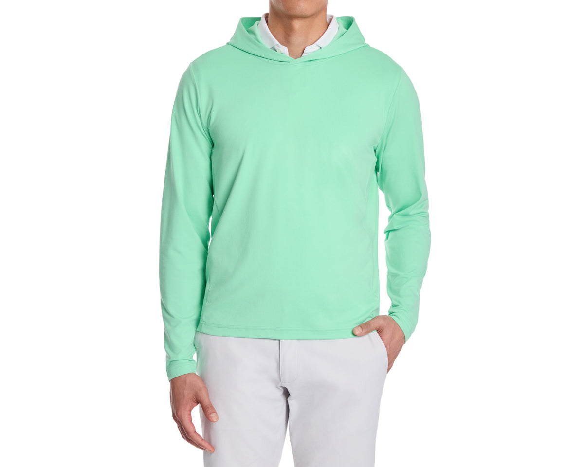 Holderness & Bourne Light Pastel Green Hoodie