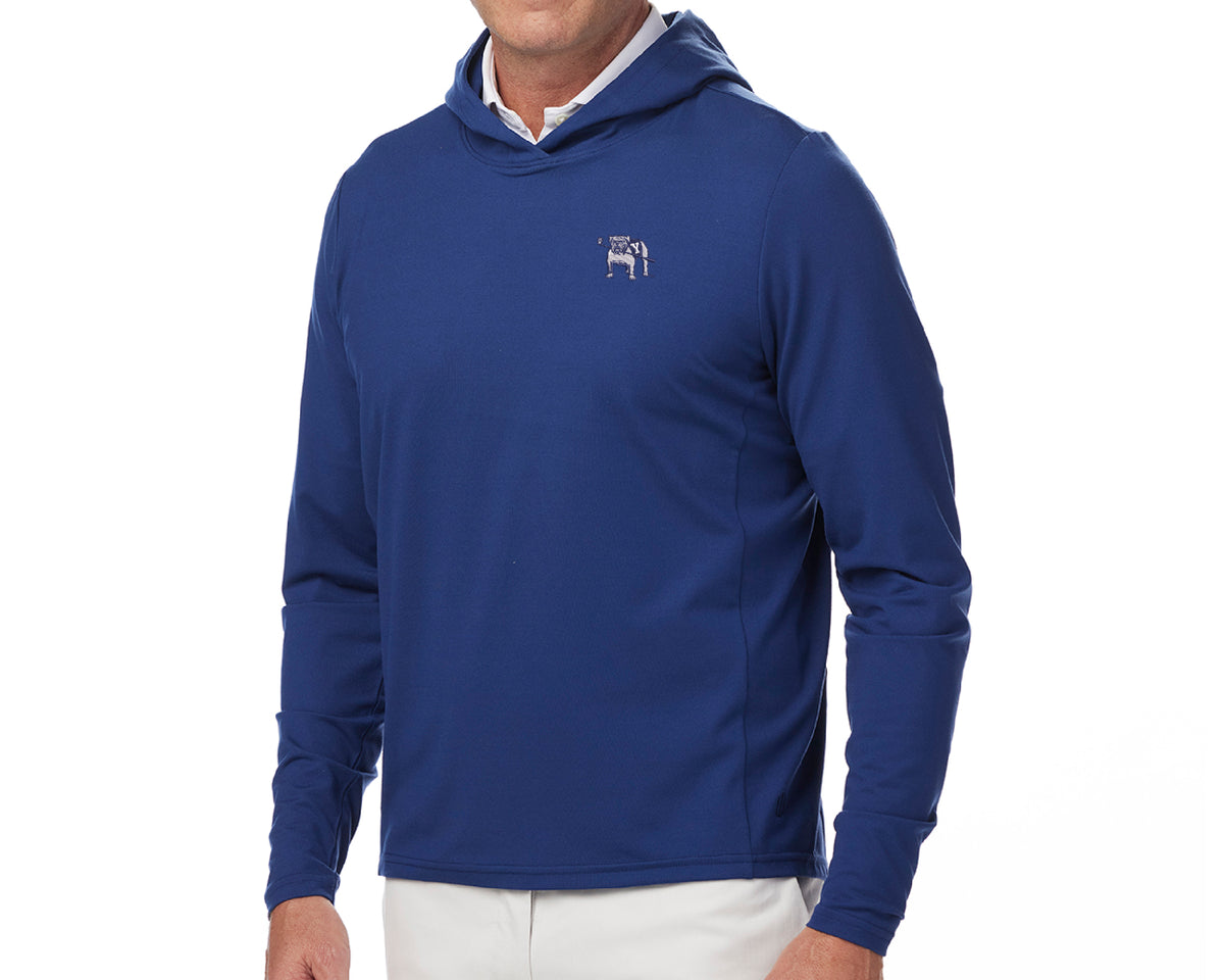 Holderness & Bourne Navy Blue Golf Hoodie