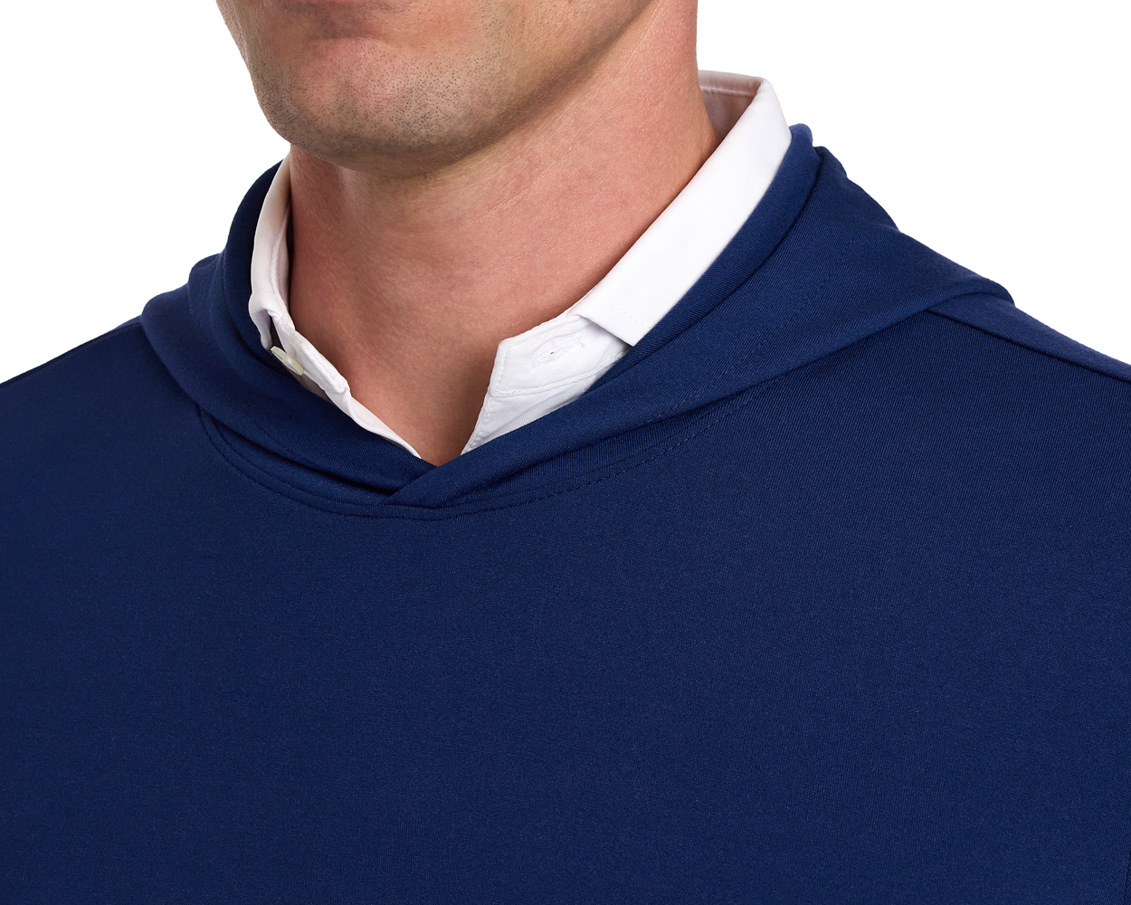 Men's Navy Blue Pullover Hoodie | Holderness & Bourne