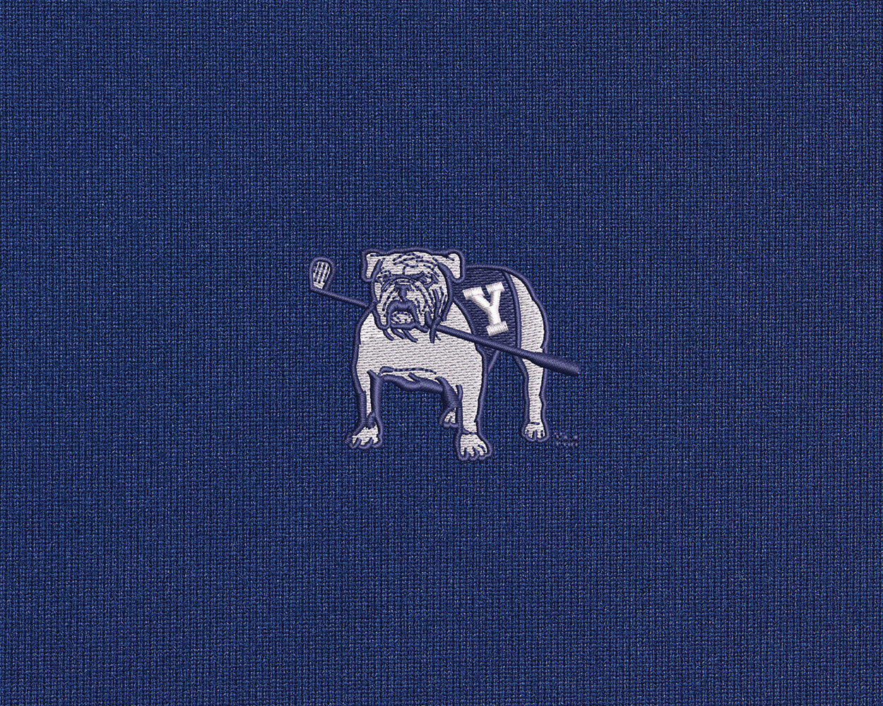 Yale Golf Course Jackson Pullover: Navy