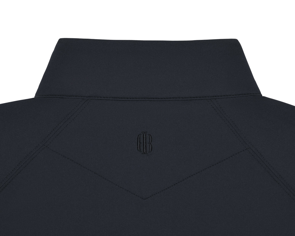 Men's Black Pullover Quarter Zip Holderness & Bourne