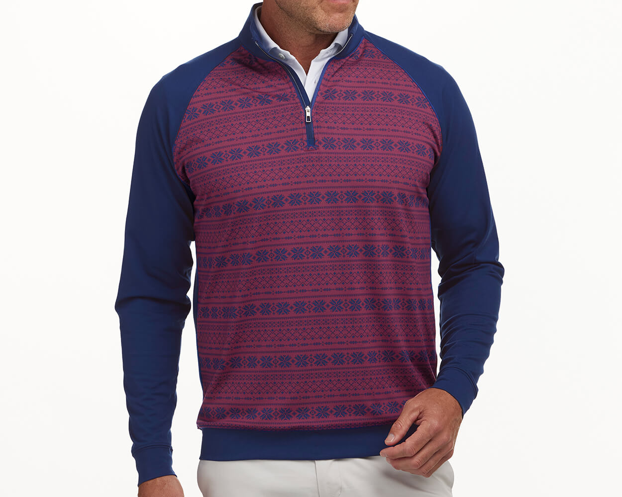 The Robinson Pullover: Port & Navy