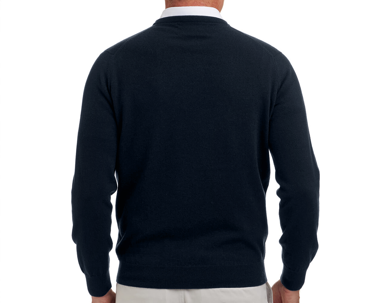 The Buckley Crewneck Sweater: Heathered Dark Navy