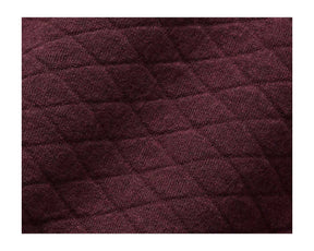 The Wallace Sweater: Heathered Dark Claret