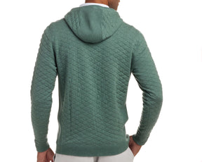 The Wallace Sweater: Heathered Dark Sage