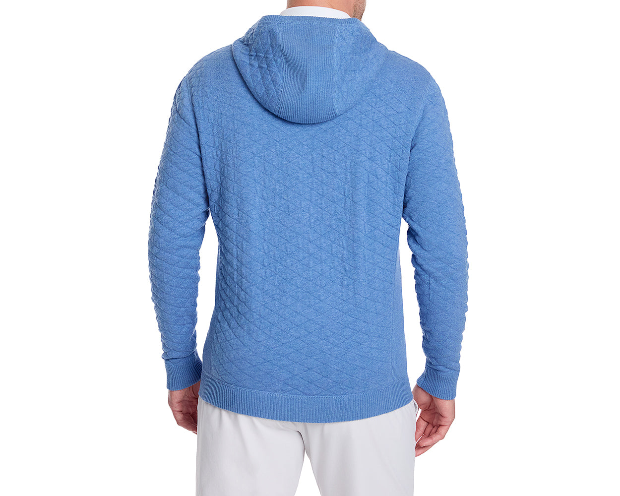 The Wallace Sweater: Heathered Marlin Blue